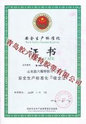 安全生产标准化证书